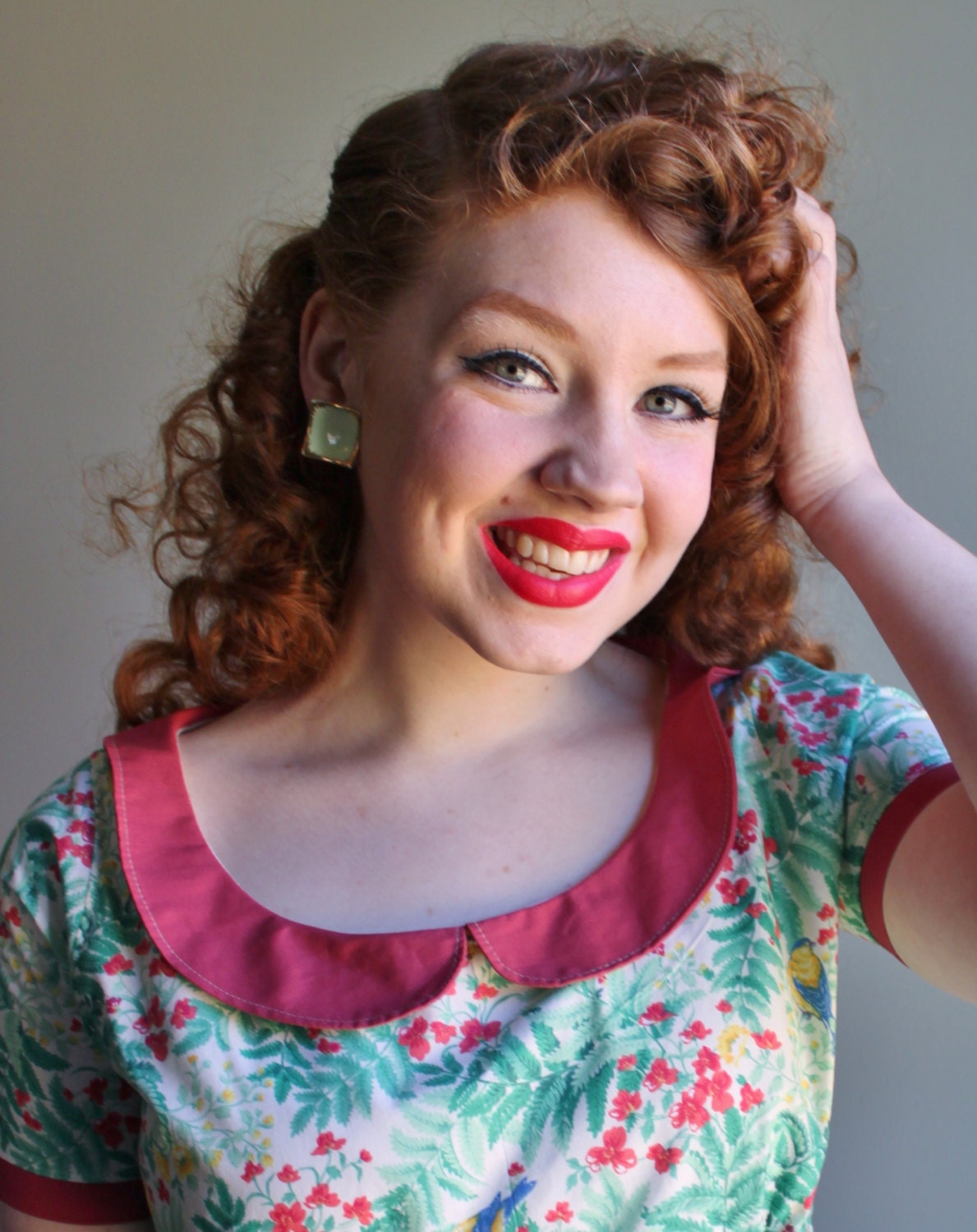 The Raspberry Thief Dress