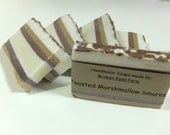 Toasted Marshmallow Smores Soap - Goats Milk