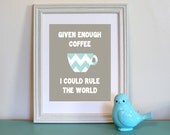 Coffee Digital Print