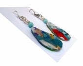 Plastic Scrap Earrings