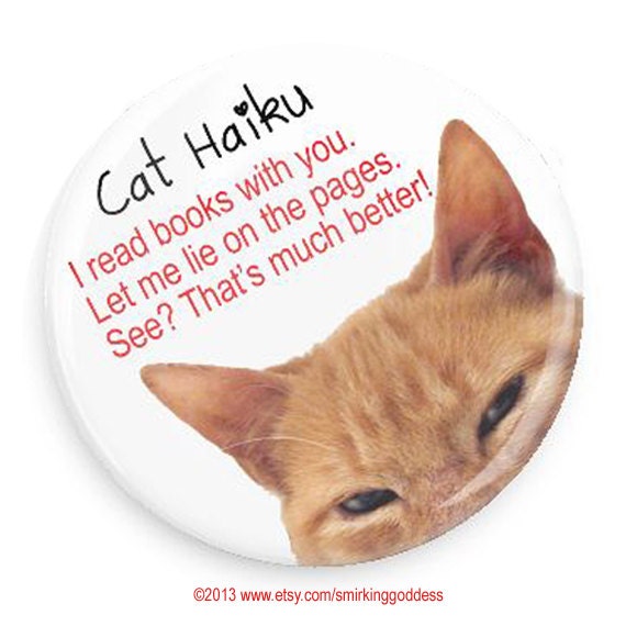 Cat Haiku Funny Magnet
