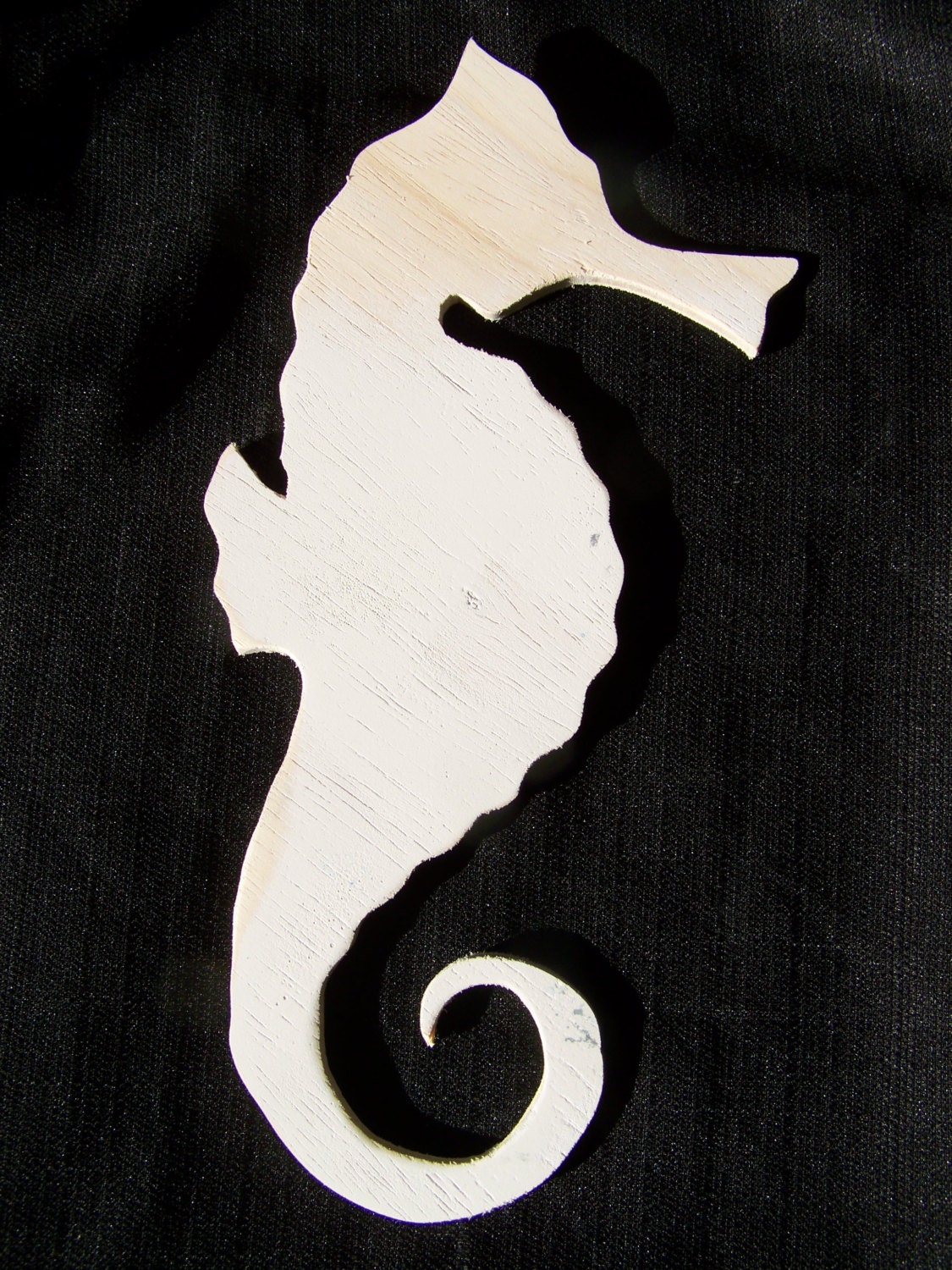 Seahorse 2 Wood Cut-Out Ready to Paint, Mosaic or Decoupage