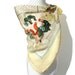 Vintage Hermes Scarf Rare 1952 Silk Les Coqs Hen Chicken Rooster Madame La Torre