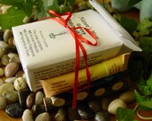 Custom Soap Dish Gift Set: 5 to 6 ounce Soap, Eco Tube Lip Balm, Soap Dish, Scrubbie