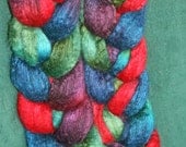 Blueface Leicester Tussah Silk Spinning Fiber - 'Little Hero'