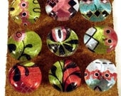Funky Push Pins Decorative Thumb Tacks Cork Board Pins in  Urban Prairie (P11)