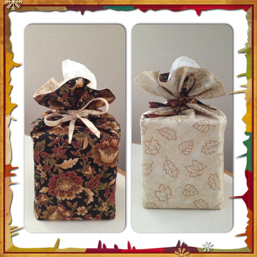 Tissue Box Cover - Reversible - PDF