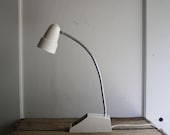 vintage gooseneck task reading lamp