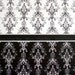 Dollhouse Wallpaper - Damask - 1/12th Scale