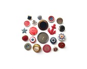 Vintage Buttons- Born In The USA