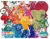Amazing Appetizing Alphabet Adventure Animals  - Medium Vinyl Sticker