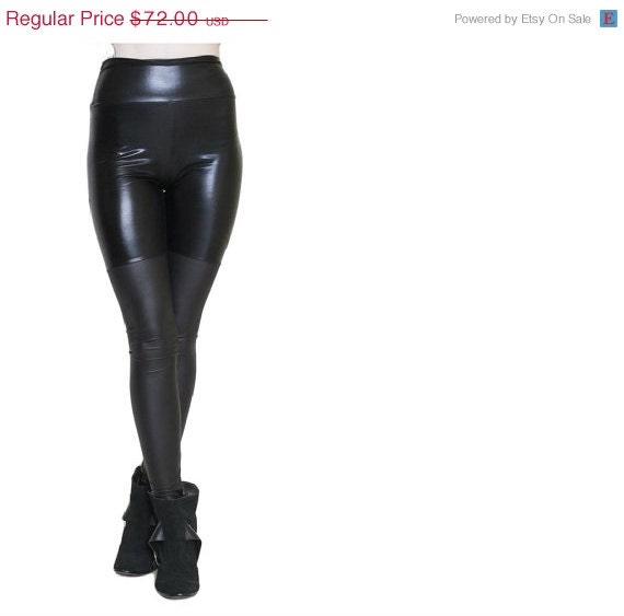 MEMORIAL DAY EVENT Babooshka Luminous Jet Thigh High Legging