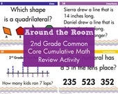 Cumulative Common Core Math Review for 2nd Grade