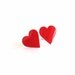 Red Heart Earrings