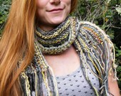 Grey and Yellow Scarf