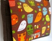 Heather Brown Wise OWL MESSENGER Book Laptop Diaper BAG