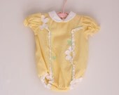 Vintage Nannette romper 3 months baby girl