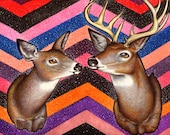 Nearest & Deerest - 8x10 archival giclee print