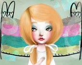 8X8 Princess and the Pea Fairytale print