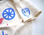 Hand printed little Owl - Kid's T-shirt