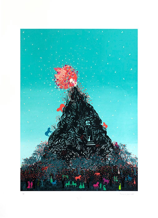 Untitled, 2013 Limited Edition Serigraph printed by Serie Print Project XX