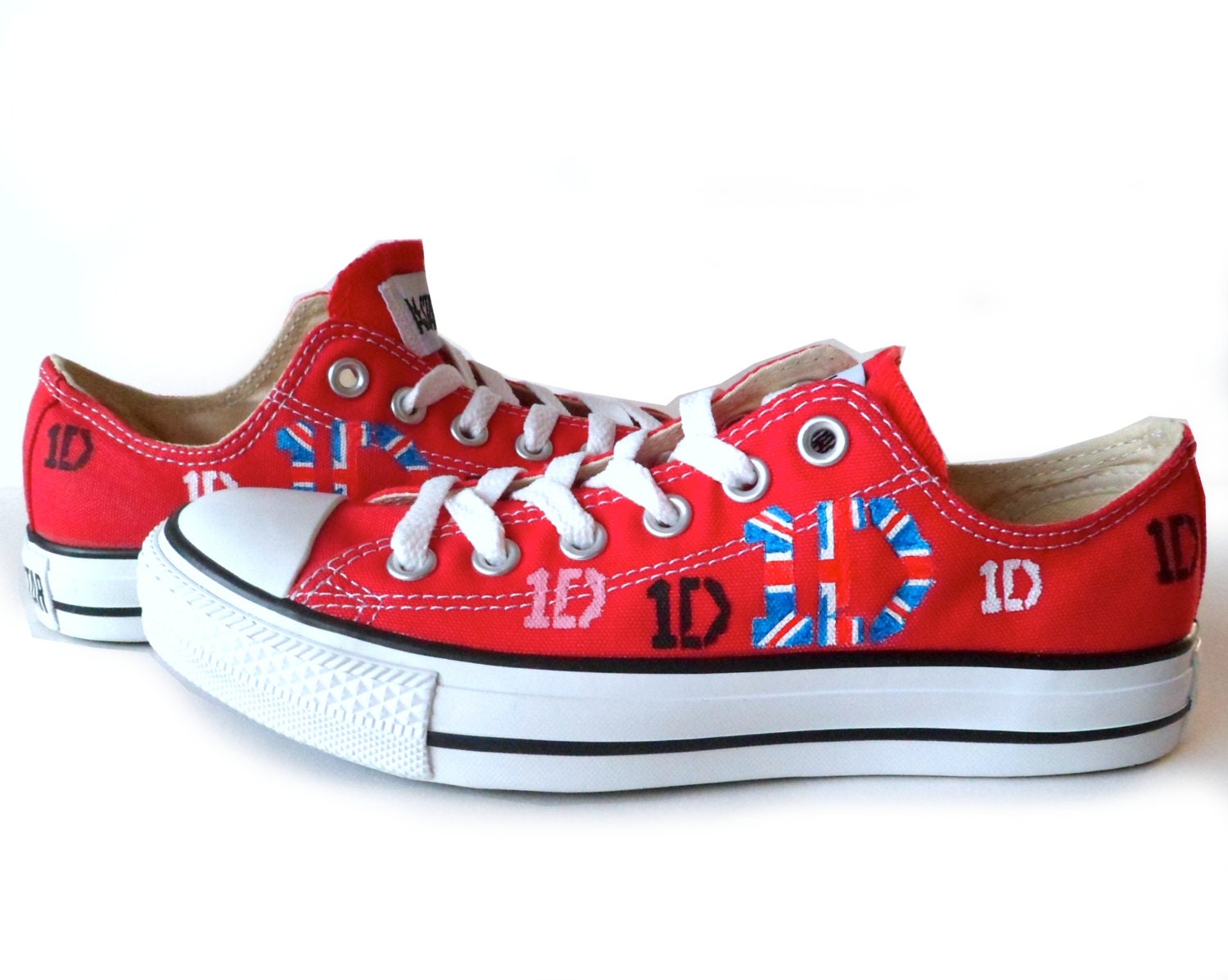 One Direction 1D Converse / Chucks Low tops