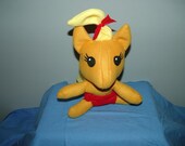 APPLEJACK Baby Pony Plush inspired by My Little Pony Friendship is Magic MLP FiM apples