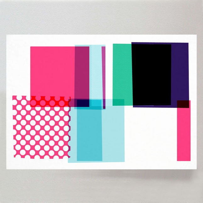 Layered Squares series 7
