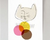 Miaow - large print