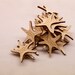 Wood hang tags - 50 of them - custom cut and engraved
