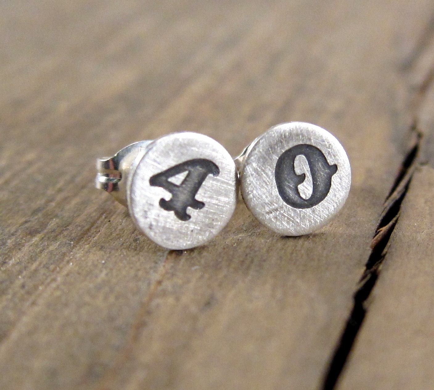 Personalized Earrings -  Initial Earrings -  Monogram Stud Earrings - Post Earrings