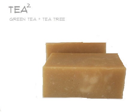 Tea Squared - Green Tea and Tea Tree Facial Soap
