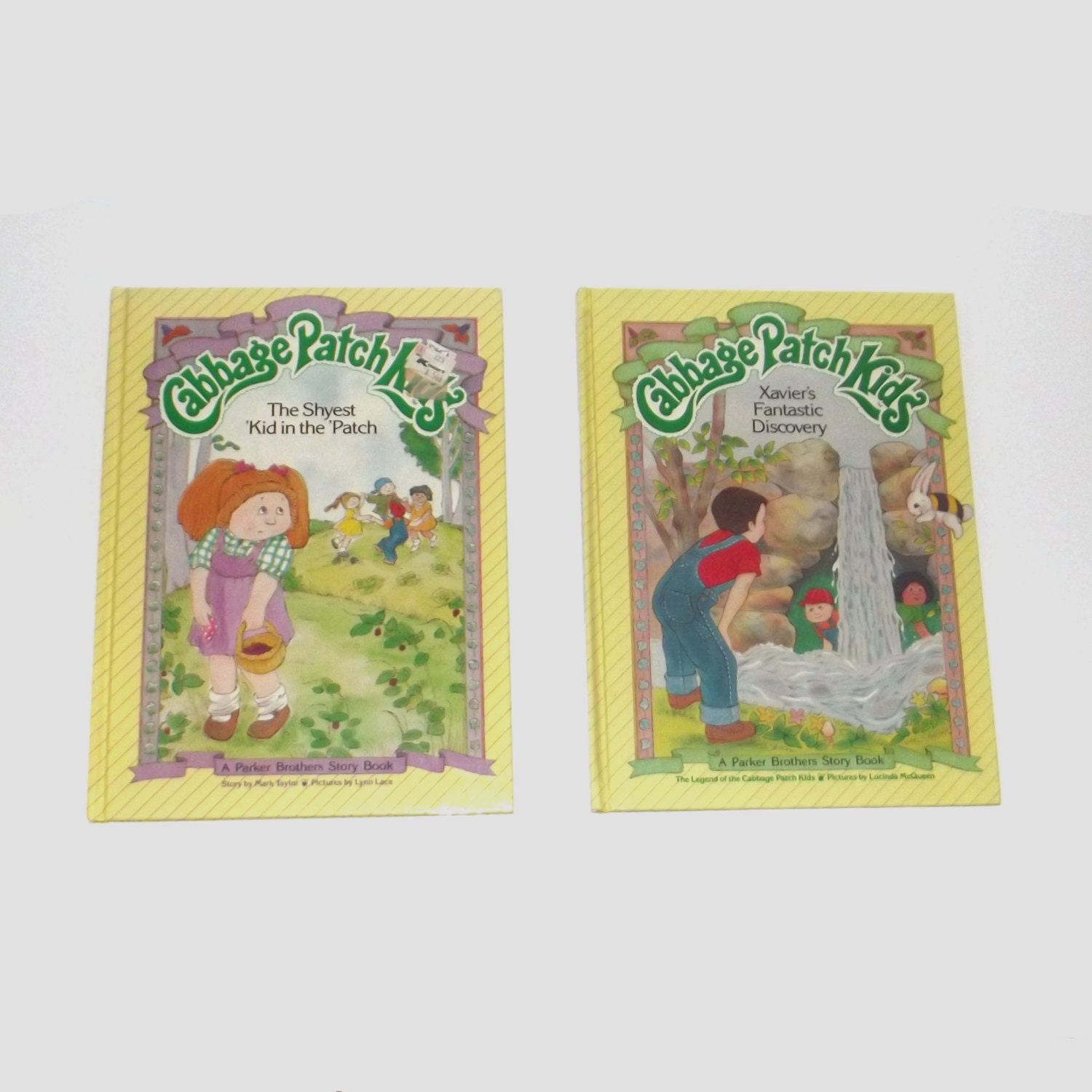1980s Cabbage Patch Kids books / 80s children's books / Retro Cabbage Patch Kids Set of Two Books