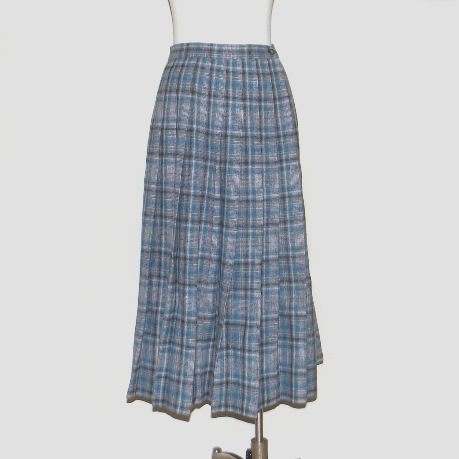 1970s Pendleton skirt / 70s skirt / small s / wool / Drama Club Skirt