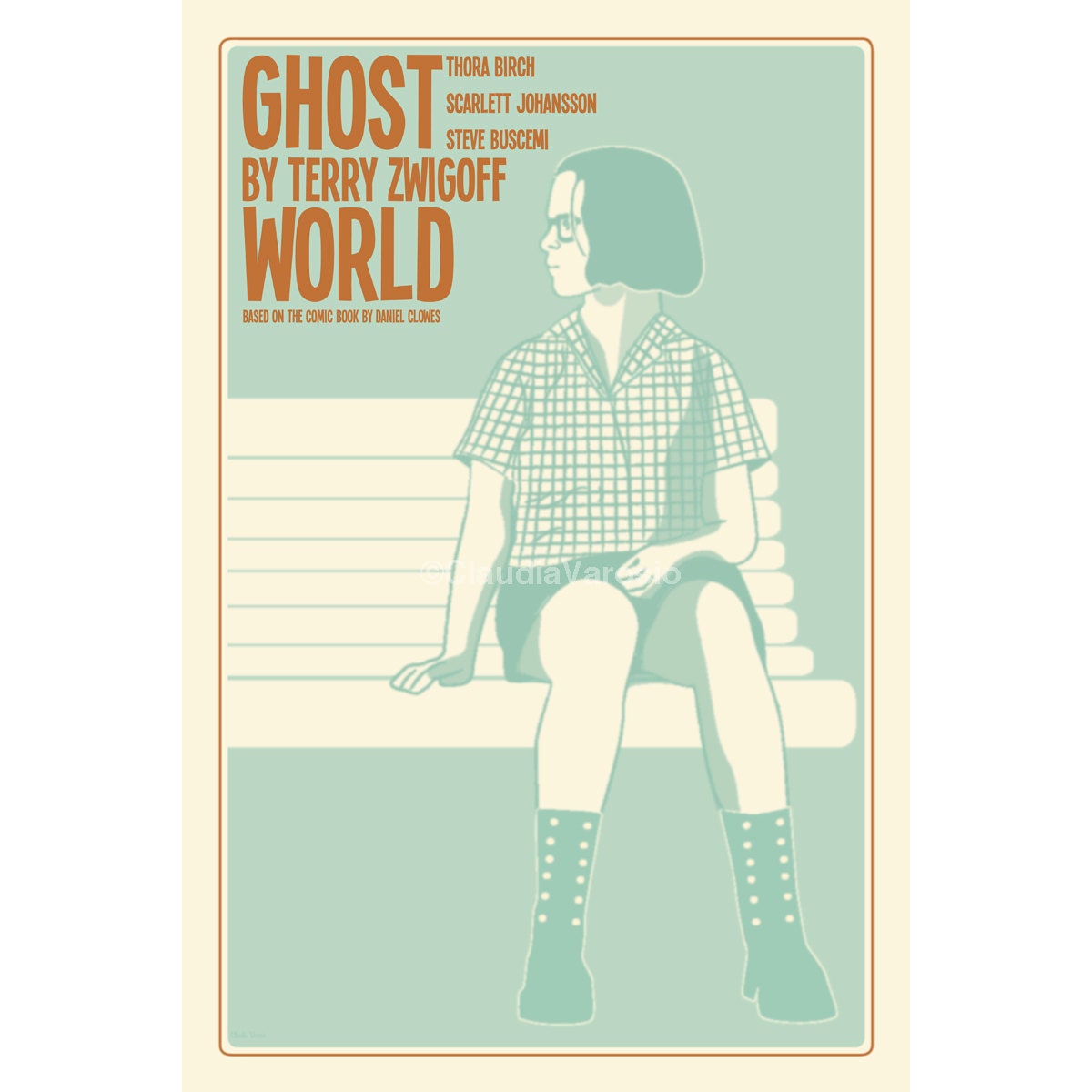 Ghost World 12x18 inches movie poster