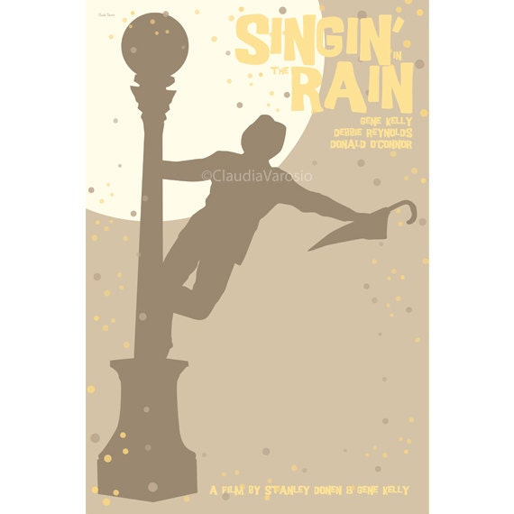 Singin' in the Rain 12x18 inches movie poster