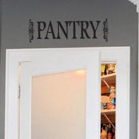 Pantry sign 6" x 22" size