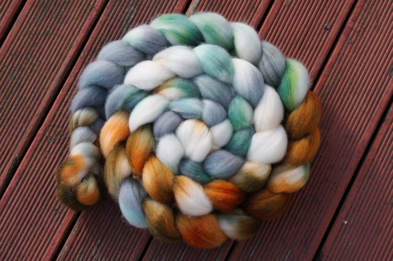 alachua. hand dyed new zealand merino. 4.5oz./128g