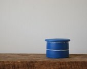 Blue Porcelain Lidded Cup