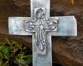 Wall Cross - Pet Memorial Stacked Cross