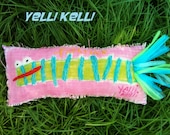 BIG FishStick Pillow with Hand Embroidery