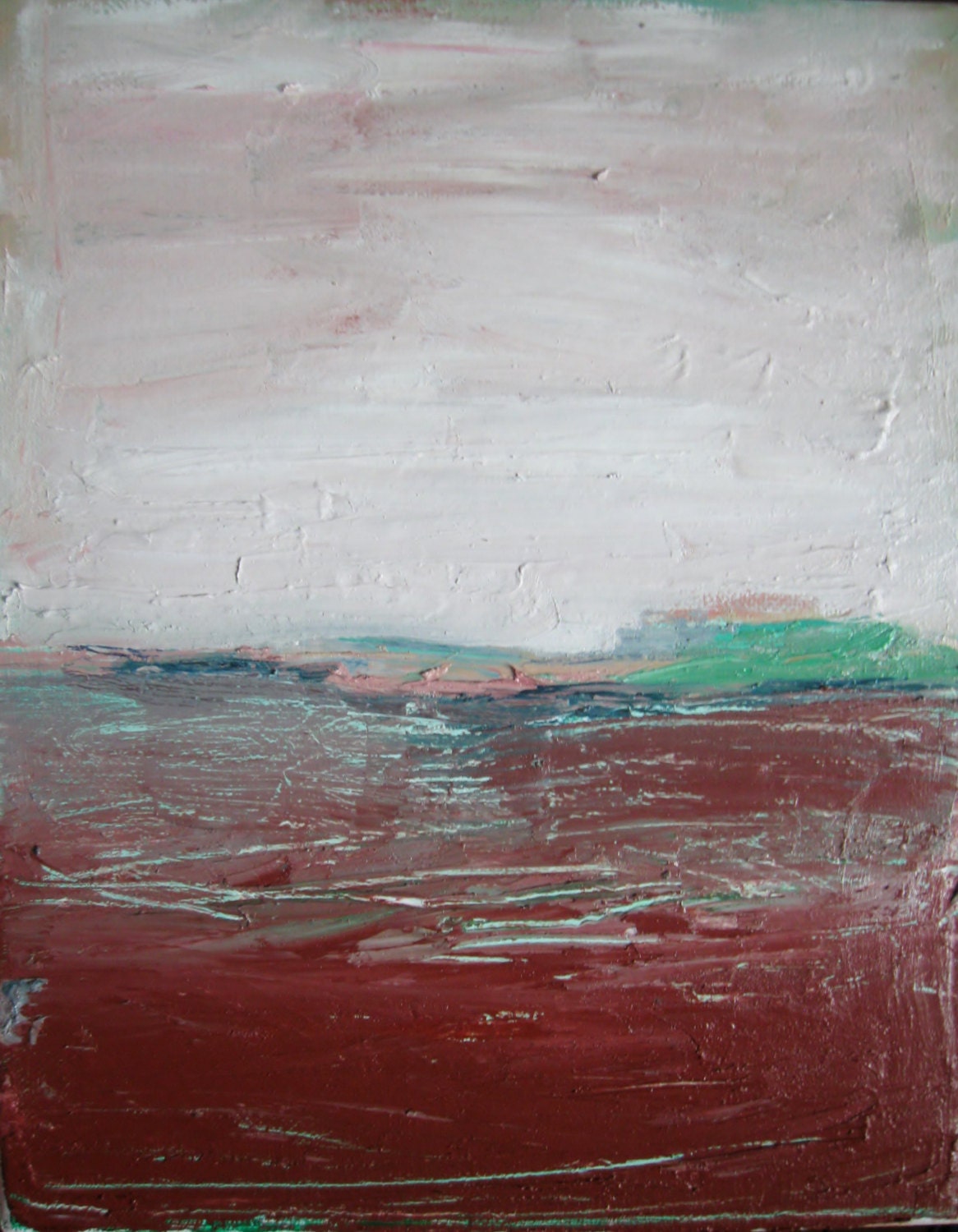 Landscape, Original oil painting on canvas