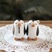 Penguin Wedding Cake Topper - Small
