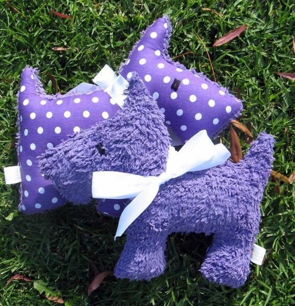 Paddy  Vintage Chenille Plush Scotty Dog