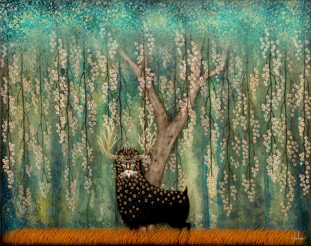 A Flowering Fascination Print