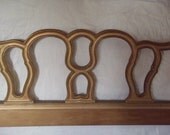 Vintage Hollywood Regency King Size Head Board