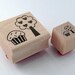 Carve Your Initials into a Tree with Special Date Personalized Rubber Stamp