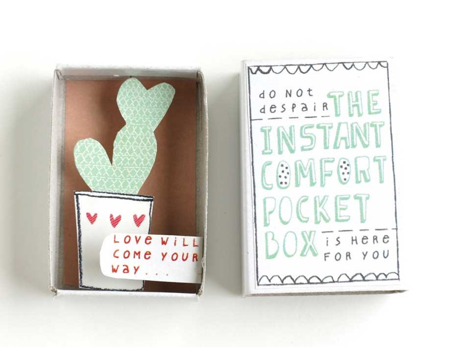 The Instant Comfort Pocket Box - cactus for love