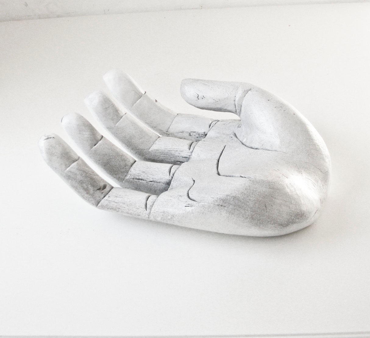 Carved Wood Hand - Photo Prop - Home Decor