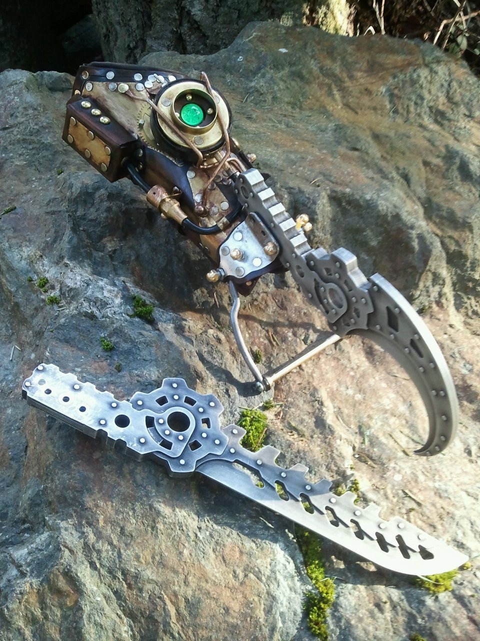 Bioshock inspired steampunk Bracer arm attachment